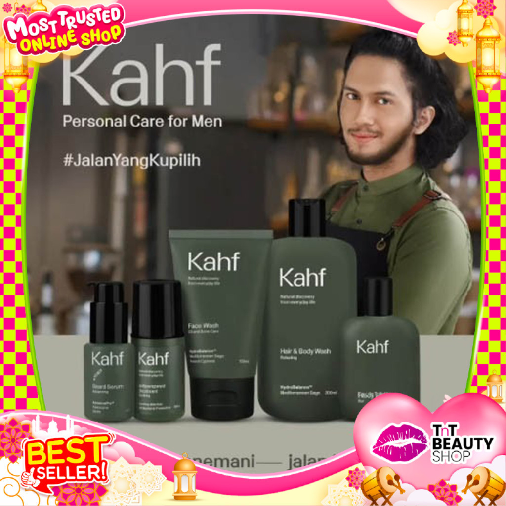 KAHF All Series Deodorant Face Wash Body Wash Nourishing Beard Oil Beard Serum | TnT Beauty Shop