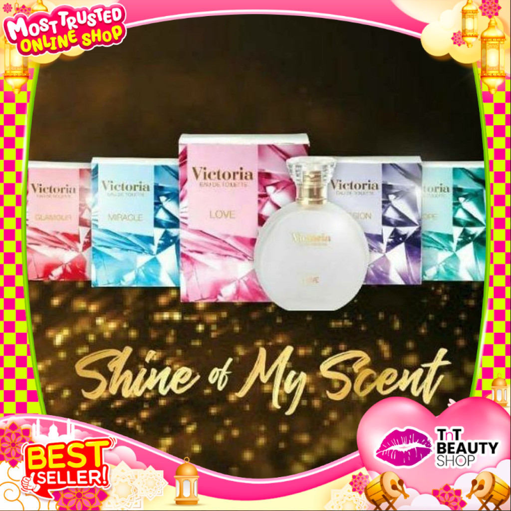 ALEXA - Victoria Eau De Toilette 100ml EDT - Varian Passion, Love, Glamour, Hope, Miracle