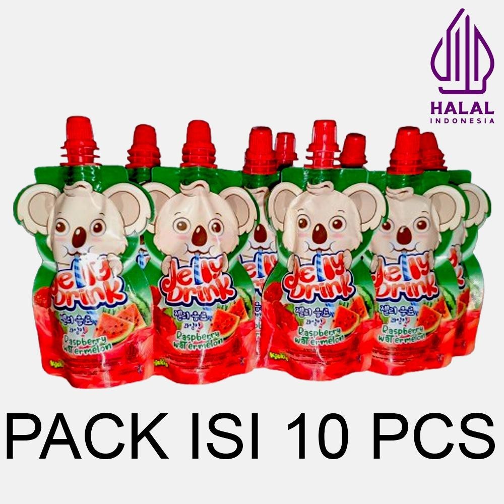 

[PACK ISI 10] Minuman Kiokio Jelly Drink Raspberry Watermelon HALAL 70ml pusat grosir jajan lebaran idul fitri