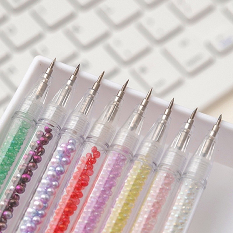 

INS Creative Quicksand Engraving Pen Cute Acrylic Bubble Pen