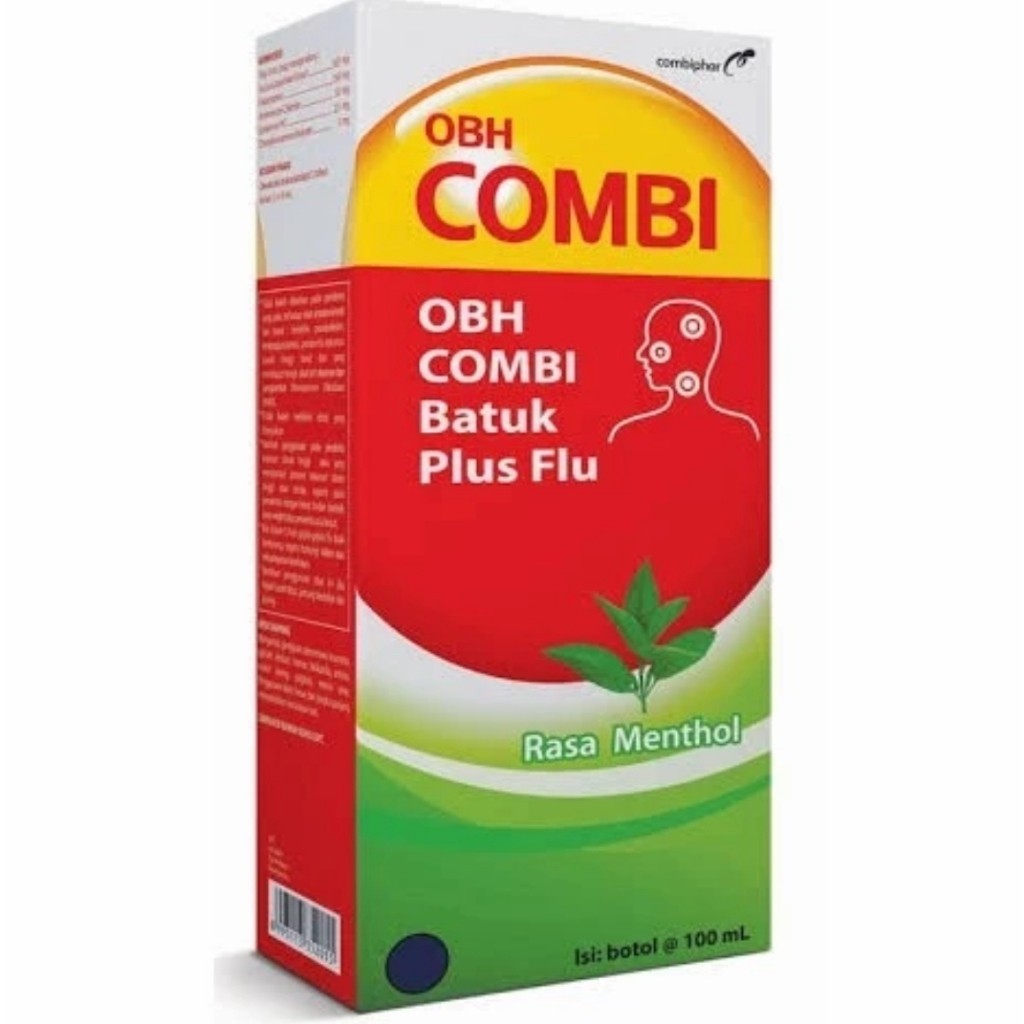 Obat Batuk Hangat OBH Combi Batuk Flu Plus Mentol 100ml / Obat Batuk Pilek Flu Demam Dewasa