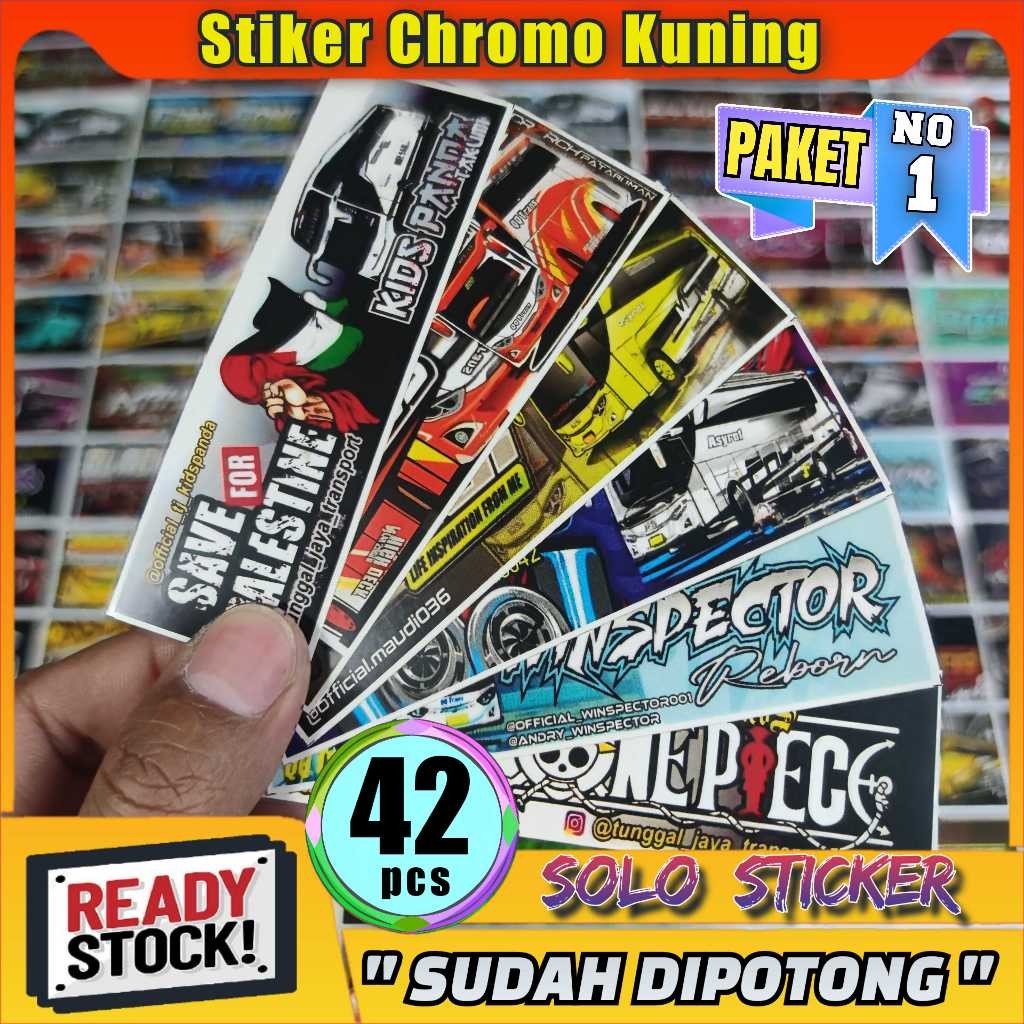 

Stiker Bus Panjang Anti Air Sticker Basuri