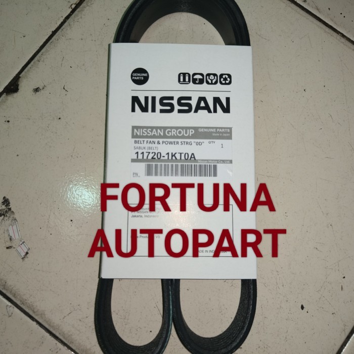 VAN BELT FAN BELT TALI KIPAS JUKE NEW LIVINA 7PK1125 7PK 1125 ORIGINAL