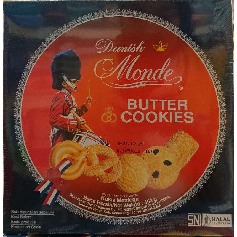 

Monde Butter Cookies 454 gr