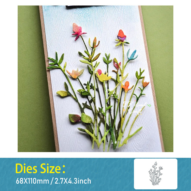 

Flower Metal Die Cutters for Scrapbooking Accessories Bouquet Card Making Cutting Dies Cut Templates Blade Punch Stencils Craft