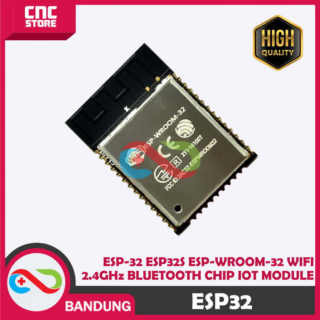 ESP32 ESP-32 ESP32S ESP-WROOM-32 WIFI 2.4GHZ BLUETOOTH CHIP IOT MODULE
