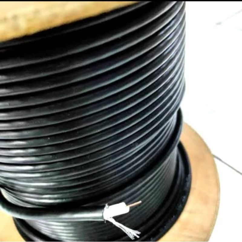 Kabel Antena Tv Meteran Kabel Antena Permeter / Meteran RG6 Kualitas Terbaik