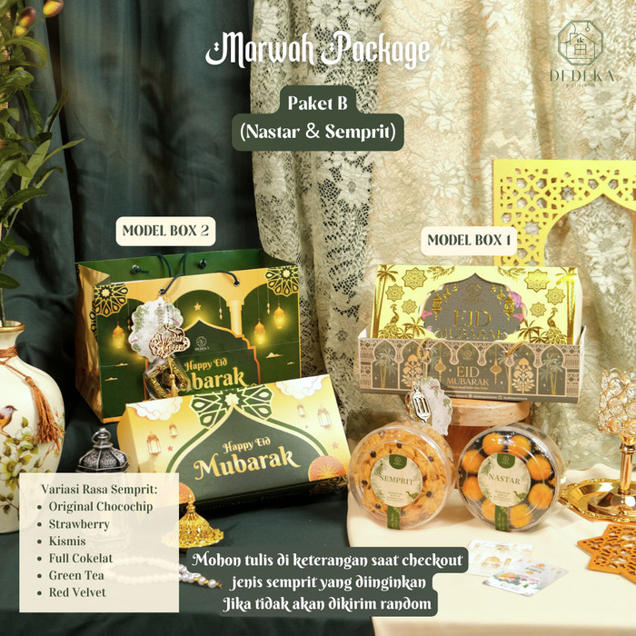 

MUMPUNG PROMO Hampers Imlek/Natal/Lebaran Premium Gift - B(Nastar&Semp), Model Box 1 TERLARIS