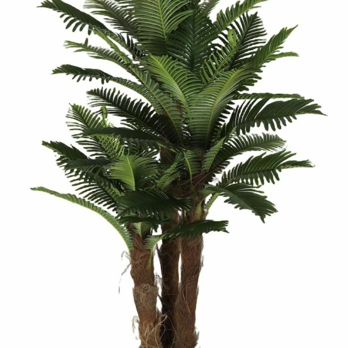 POHON PALEM/POHON PLASTIK/TANAMAN HIAS/ARTIFICIAL/BUNGA HIAS - tanpa pot