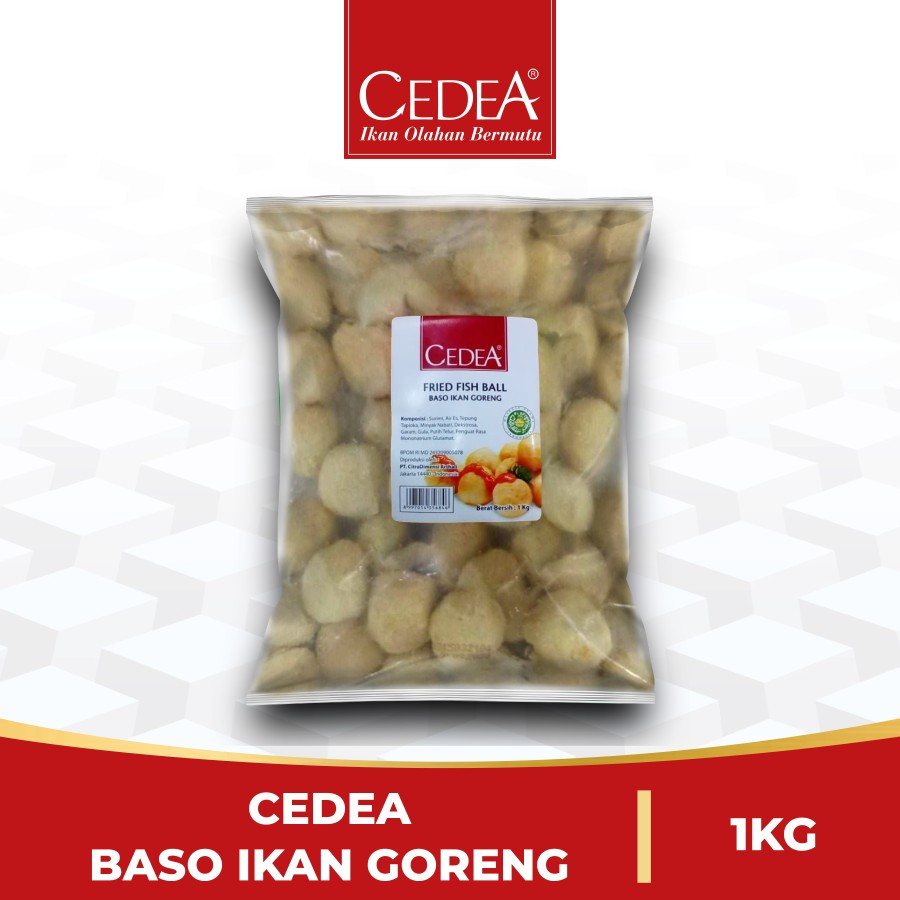 

CEDEA FRIED FISH BALL SINGAPPORE 500GR-1000GR