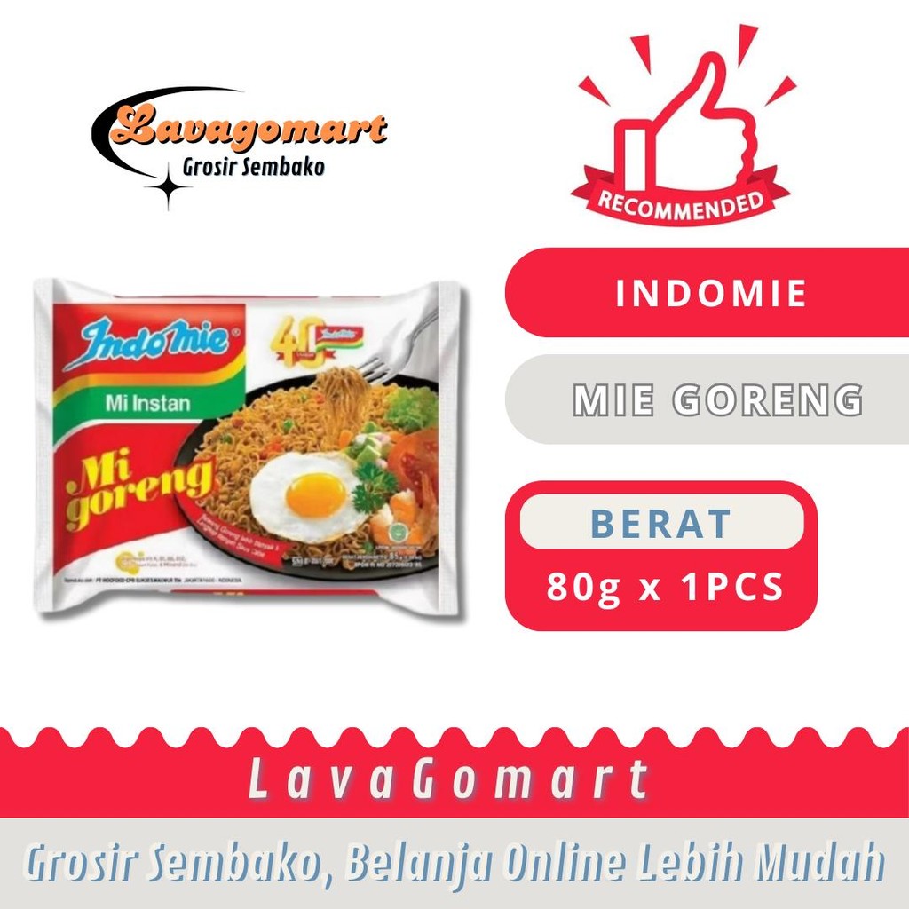 

INDOMIE GORENG SPESIAL 80g - 1 PCS - LAVAGOMART - BANDUNG