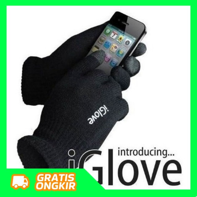 ( SEPASANG ) ORIGINAL ADA TULISAN IGLOVE SARUNG TANGAN MOTOR IGLOVE