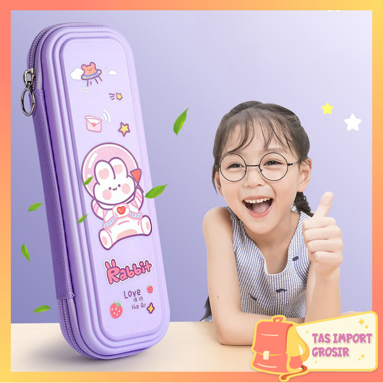 

Tas Import - S5829 Tempat Pensil Motif Karakter Kartun / Tempat Pensil Anak Sekolah Bahan Eva Anti Air / Kotak Tempat Pensil Termurah
