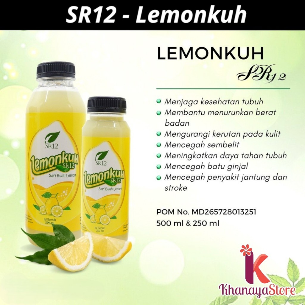 

SR12 - Lemonkuh Sari Buah Lemon Asli Minuman Herbal Daya Tahan Tubuh dan Diet Alami 250 ml 500 ml
