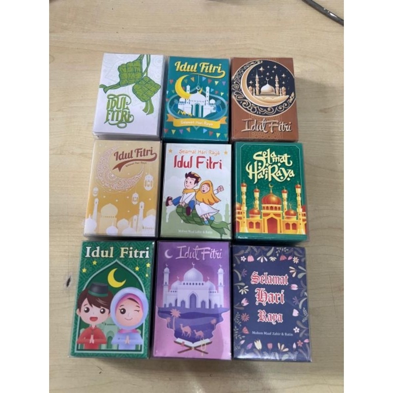 

Amplop lebaran Isi 50 pcs 1 pak mika