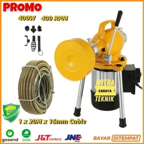 Solusi Saluran Mampet Mesin Bor Ridgid Drain Cleaner Pembersih - Mesin Bor-HX75