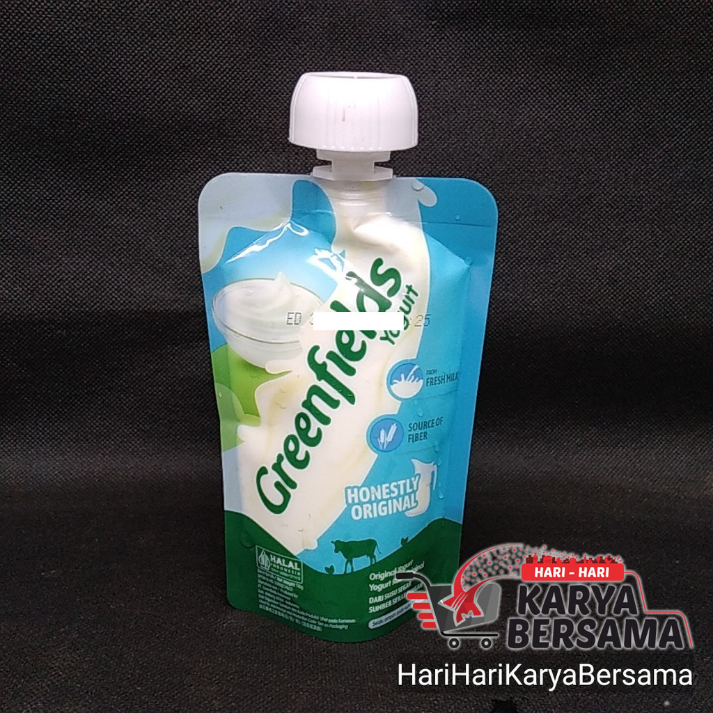 

GREEN FIELDS YOGURT ORIGINAL POUCH 110GR