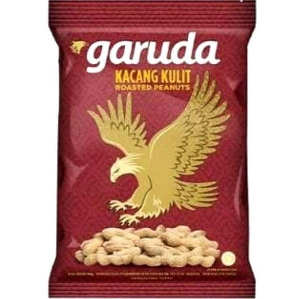[Snack] Garuda Kacang Kulit Original Premium 50+10gr