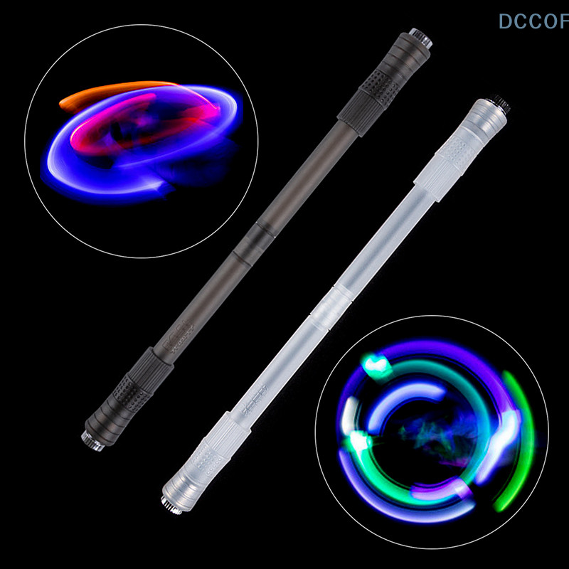 

Anti-slip Comfortable Spinning Pen Flash Rotating Gaming Gel Pens Funny Rotating Pen with Led Flash