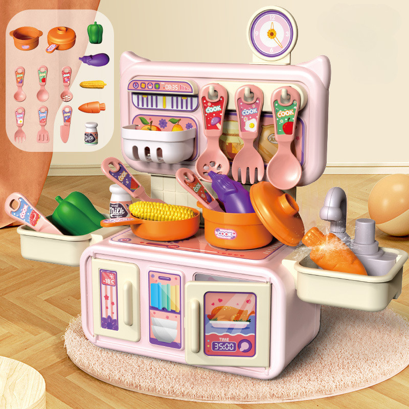 Mainan dapur kecil Anak Dream Kitchen Set Alat Masak Anak