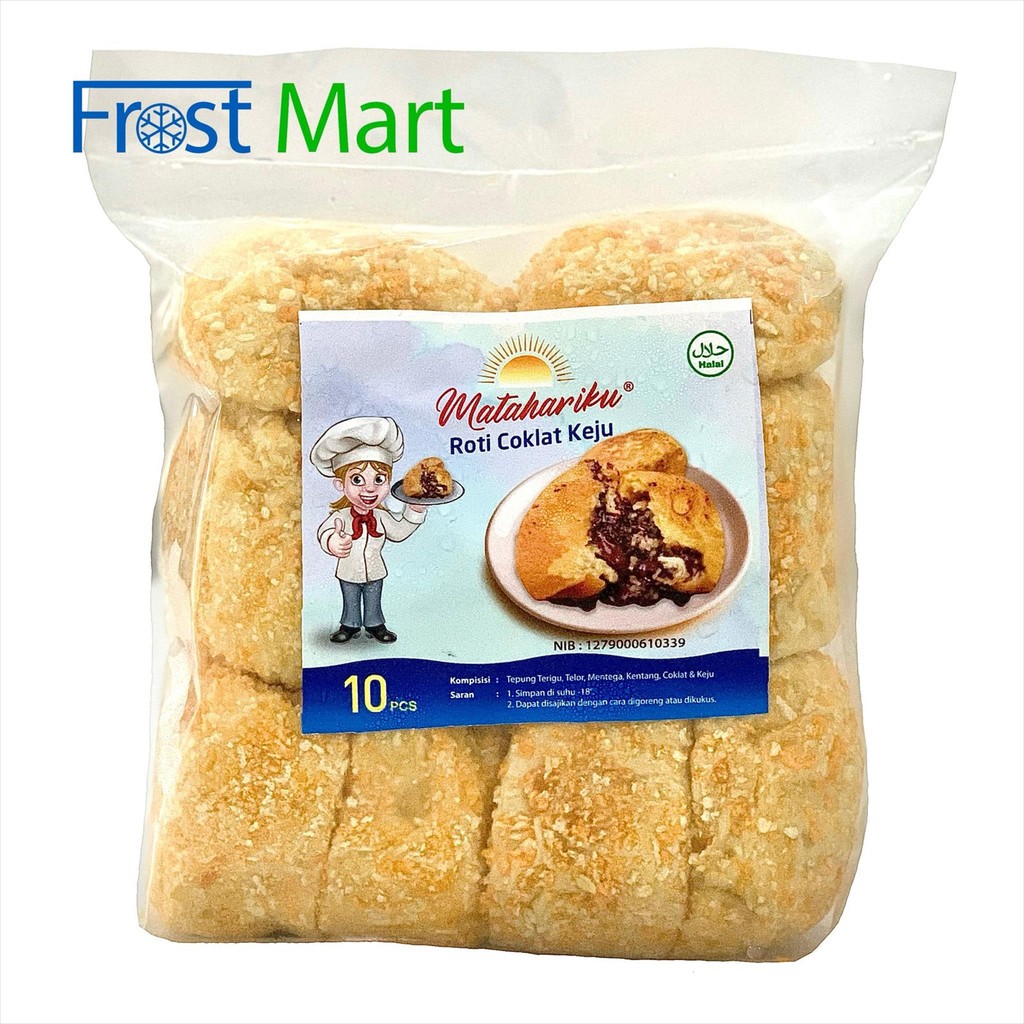 

Roti Goreng Coklat Keju Matahariku isi 10Pcs