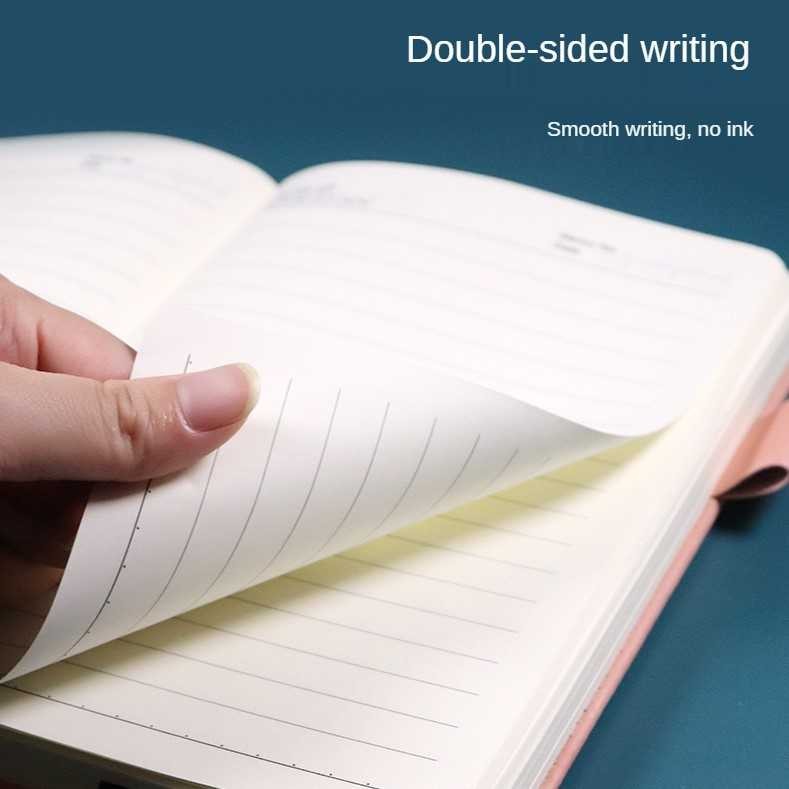 

Buku Jurnal Leather Notebook Diary 68GSM 200 Halaman Grid - CW-5026
