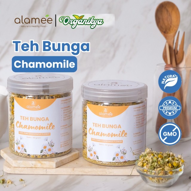 

Teh Chamomile Camomile Tea Flower Anti Insomnia Relaksasi Kamomile Anxiety Sleep Tidur Susah Alami organikya