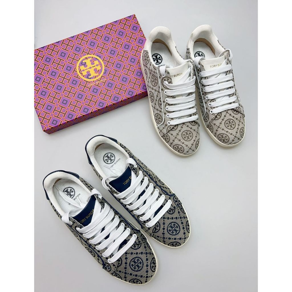 Ori TORY BURCH/TB MONOGRAM COURT Sport and Casual Shoes 81249