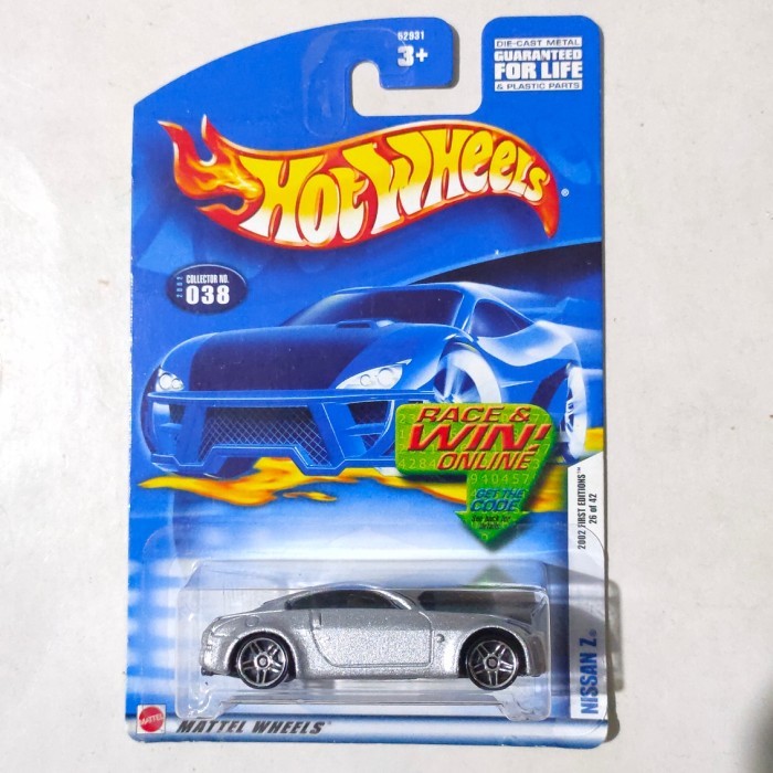 SR99 HW Hot Wheels Nissan Z silver 2002 First Editions