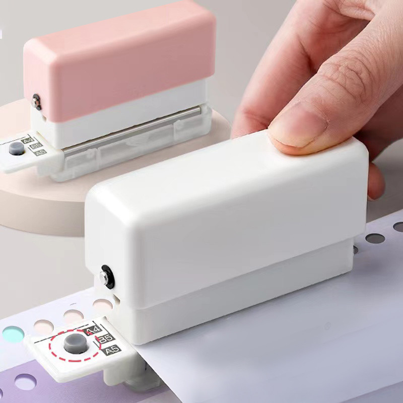 

New 6 Holes Hole Puncher A4 A5 B5 Loose Leaf Paper Hole Punch Standard Hole Punch DIY Office Binding Tool Office School Supplies