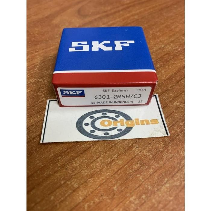 BEARING 6301 2RS C3 SKF ORIGINAL BARU