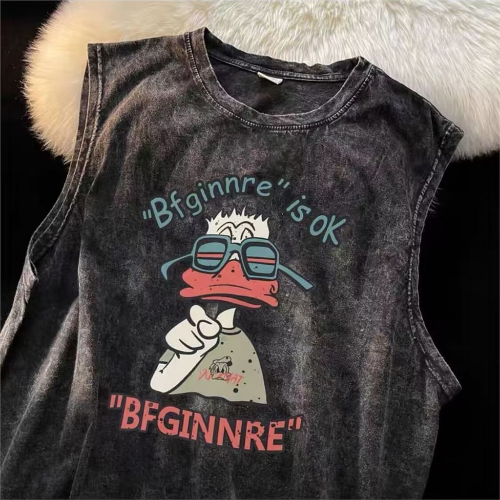 Kaos Pria Terbaru 2024 Atasan Kaos Pria Tanpa Lengan Rompi