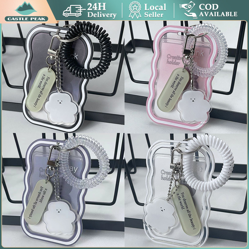 

Gantungan Kartu Name Tag Gradien/ ID Card Holder/ ID Card Case / Frame ID Card/ Name Tag Plastik