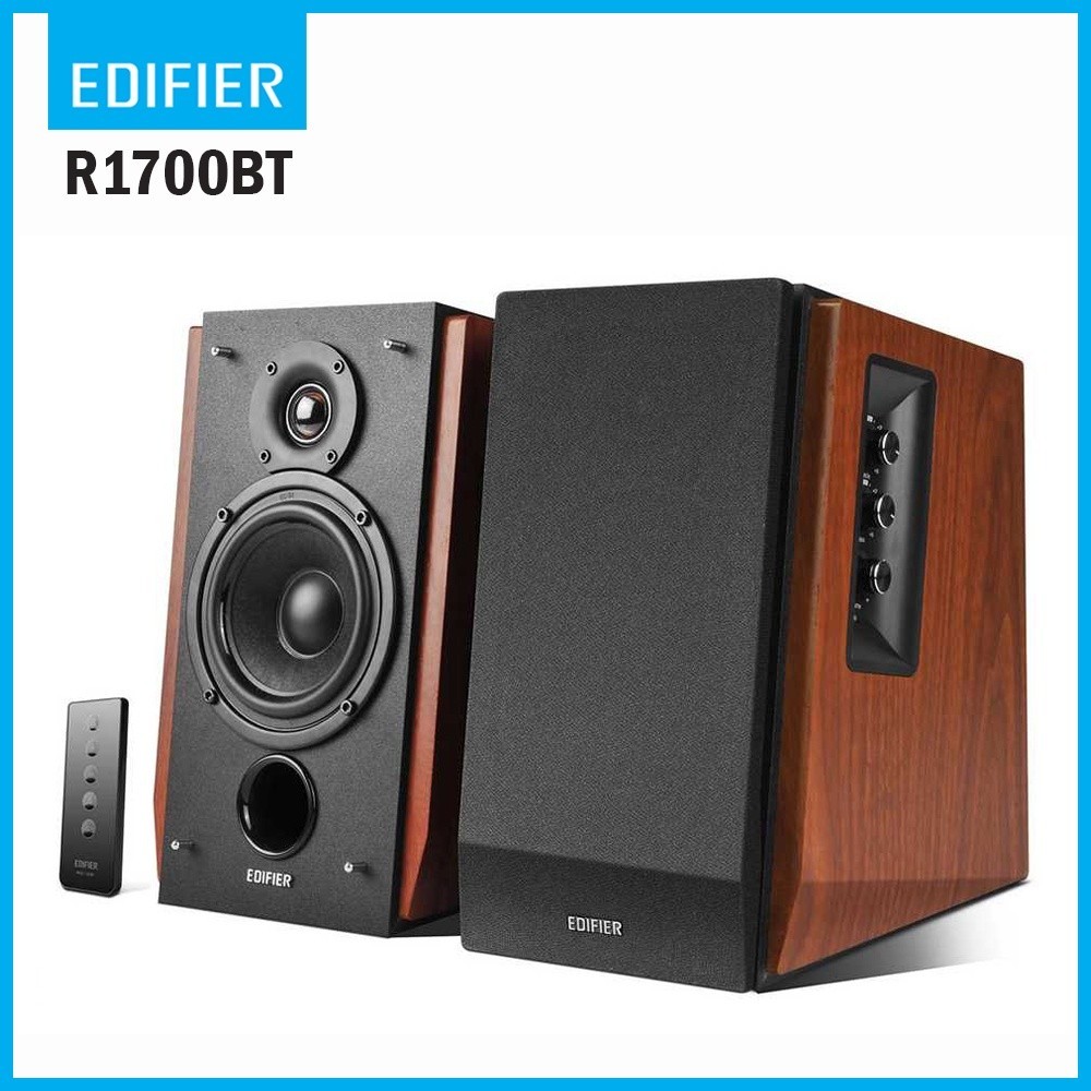 Edifier Active 2.0 Bluetooth Bookshelf Speaker Set - R1700BT