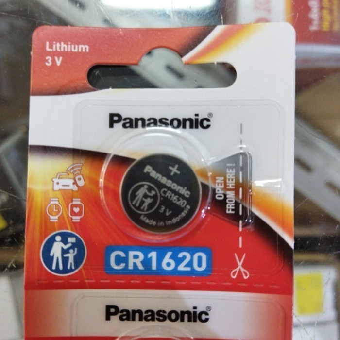 CR 1620 PANASONIC 3V Baterai CR1620 / Battery CR-1620 / ORIGINAL MURAH