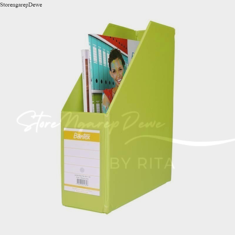 

BOX FILE / MAGAZINE FILE FOLIO 10 CM 4011 65 BANTEX HIJAU bahan tebal original real produk bantex indonesia