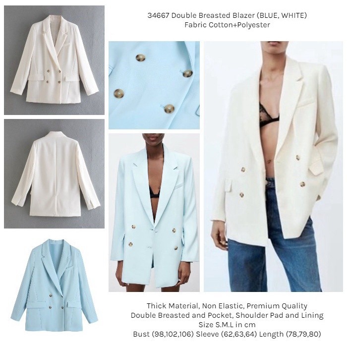 Blazer Wanita Import Blazer Kerja Blazer Formal