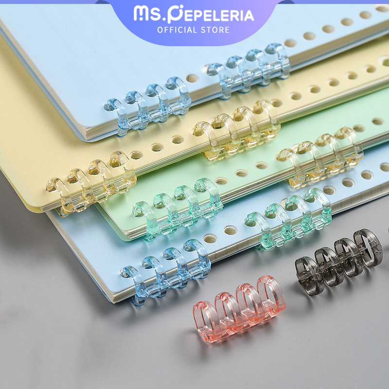 

Binder Ukuran A5/B5 /DIY Binding Ring Binder ( 4 Rings ) Colors - 15 mm-Ms.Pepeleria