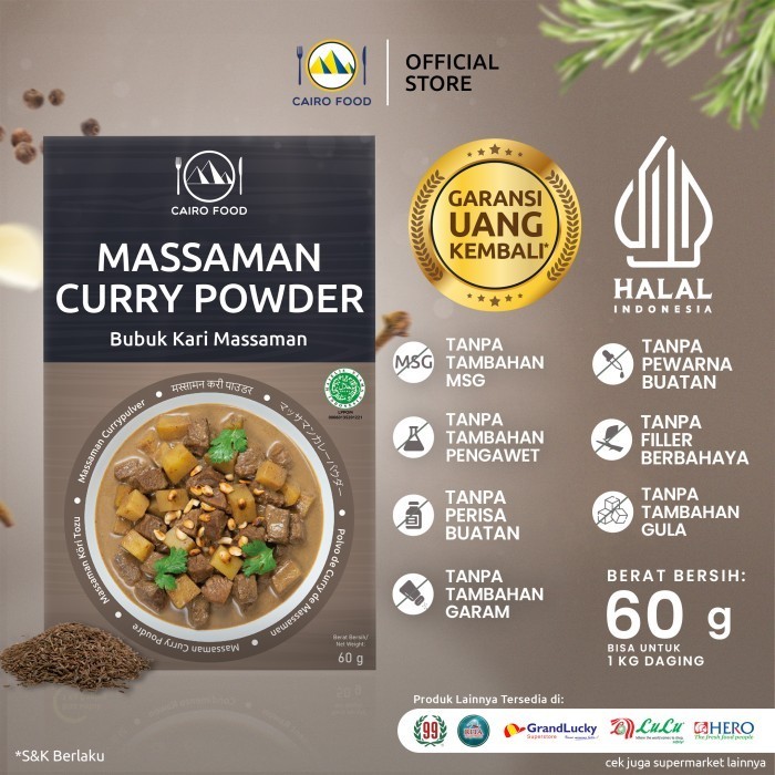 

NEW Bumbu Kari Massaman - Cairo Food