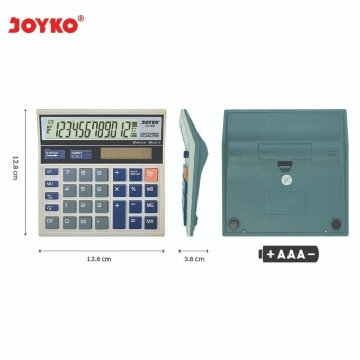 

JOYKO CC-45 Check & Correct Calculator Kalkulator Bisa Cek Ulang CC45
