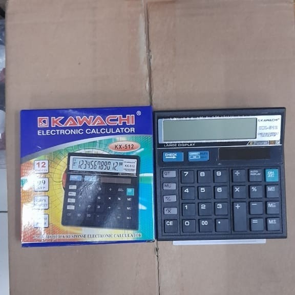 

Calculator Kawachi Kalkulator Kawachi KX-512 12 digit Electronic