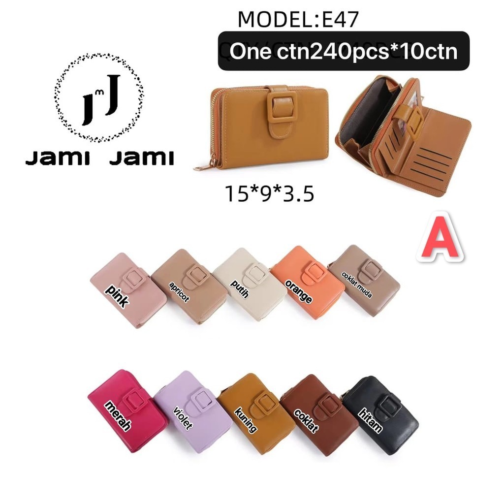 Dompet wanita medium dompet cewek simple murah kekinian waterproof