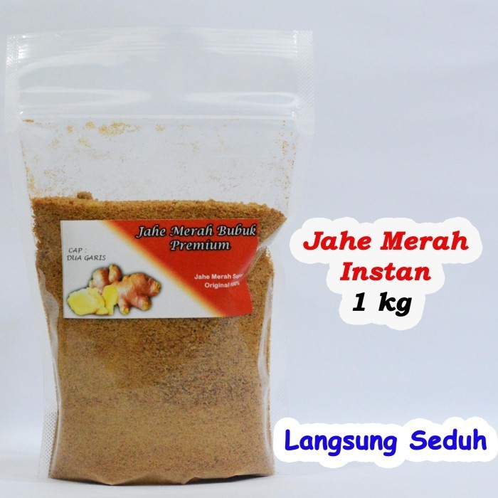 

Jahe Merah Bubuk / Jahe Merah Bubuk Instant / Bubuk Jahe Merah 1kg