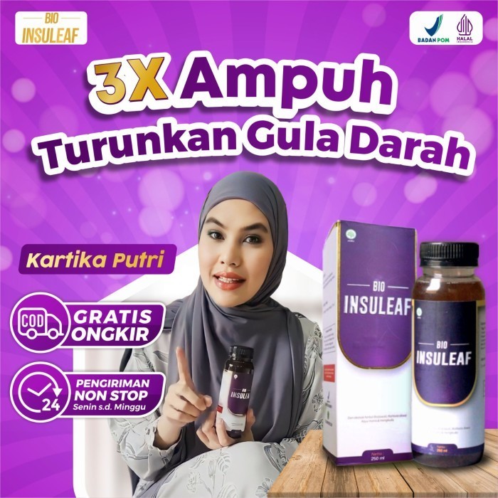 

Baru !! Bio Insuleaf (Original) Turunkan Gula Darah dan Atasi Diabetes
