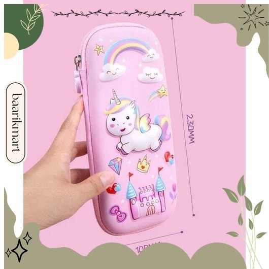 

[nicky888] Pensil Case 3D Timbul EVA, Kotak Pensil 3D Anak Seoklah, Tempat Pensil Model 3D Timbul BRK