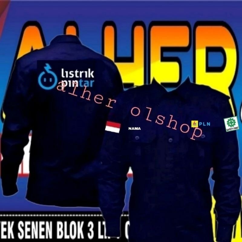 KEMEJA PLN baju PLN seragam PLN pdh PLN Kemeja kerja PLN baju kerja PLN seragam kerja PLN Pdh kerja 