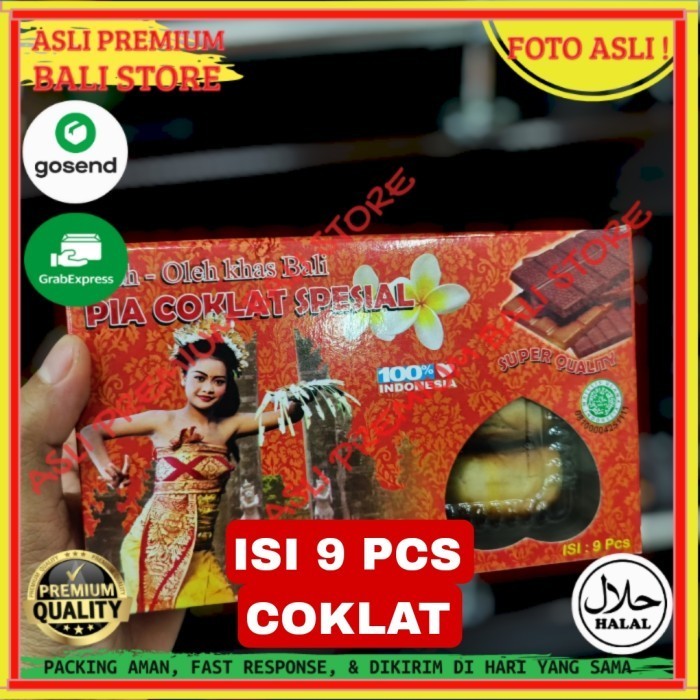 

OLEH OLEH MAKANAN CEMILAN CAMILAN SNACK KULINER KHAS ASLI ORI ORIGINAL BALI KUE BAKPIA PIA PIE COKLAT