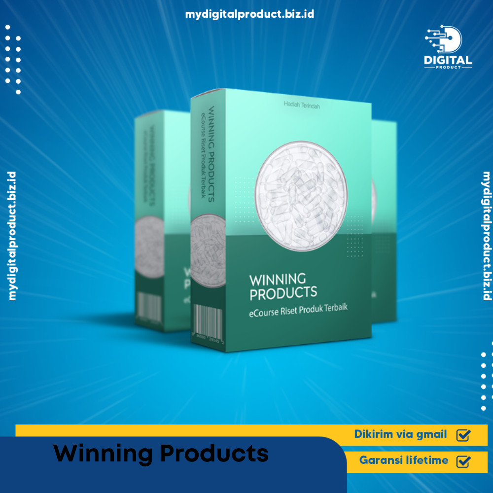 Ecourse Winning Products Metode Riset Produk Laris Terbaik