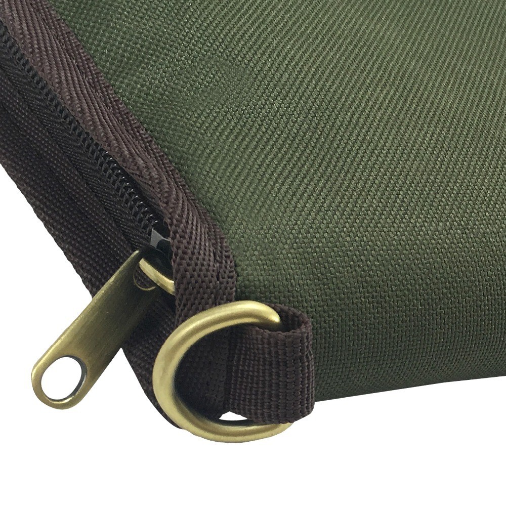 Tourbon Tactical Green Nylon Airsoft Slip Shotgun Case Soft Padded Gun Protection Bag Gun Carrying C