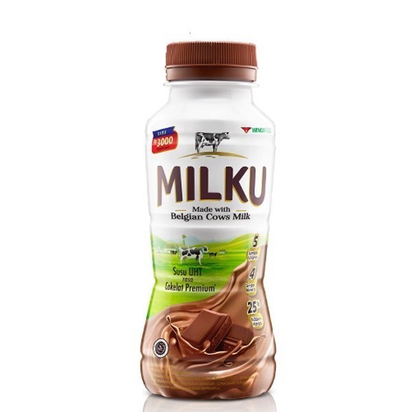 

MILKU UHT COKELAT PREMIUM 200 ML - SUSU * - ARM